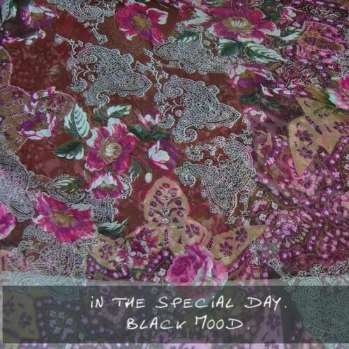 LEO&LIN Brown bottom rose 100% silk Shun Yu wrinkle Baotou georgette scarf spring summer dress fabric (1 meter)