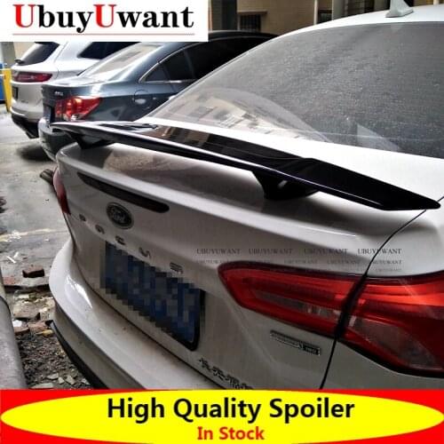 General Purpose Car Styling ABS Material And Surface Carbon Fiber Rear Spoiler For FORD FOCUS 2019-2020 Universal Car Spoiler
