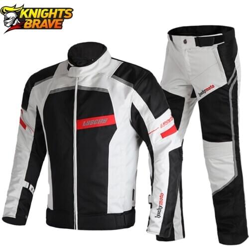 Winter Motorcycle Jacket Pants Suit Waterproof Motorbike Riding Moto Jacket Motorcbike Cold-proof Protective Gear Chaqueta Moto