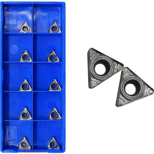 10PCS TCGT090208 AK H01 TCGT18.52 Internal Turning Tools Aluminum Cutter Carbide Insert Lathe Cutter Turning Insert