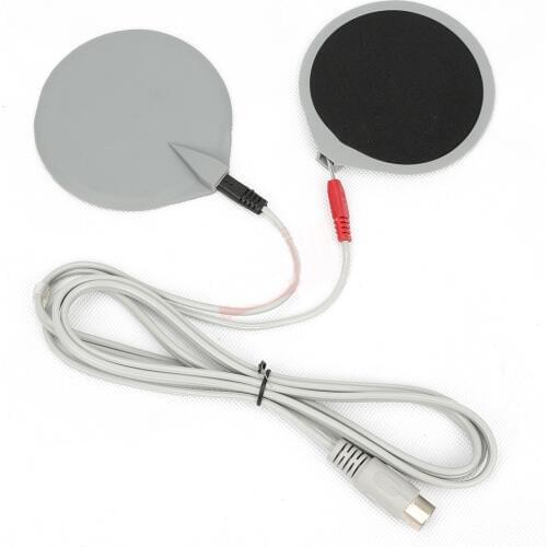 JYTOP DDS Bioelectric Health Massager Acid-base Level Electrotherapy Instrument Accessories Round Silicone Electrode Pad Set
