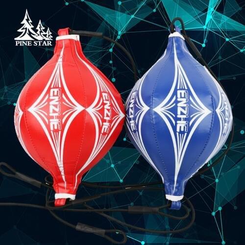 Boxing Speed Ball Double End Muay Thai Boxing Punching Bag Speed Ball PU Punch Training Fitness Sports Practical Speed Equipment