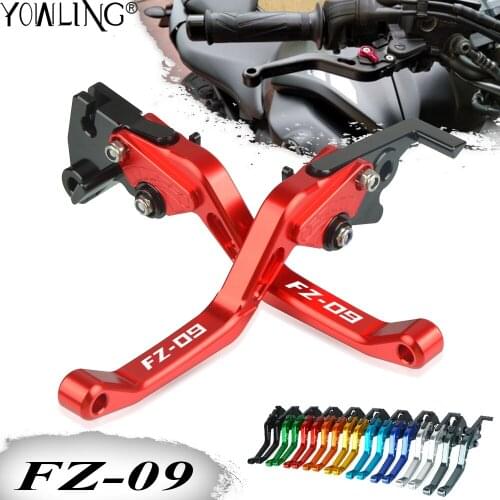 For Yamaha MT09 FZ09 FJ09 MT FZ FJ 09 FZ-09 2013-2017 2018 2019 2020 2021 Motorcycle Accessories Adjustable Brake Clutch Levers