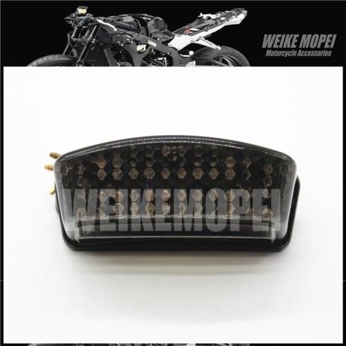 Smoky LED Rear light Tail Lamp Taillight Turn Signal Lights Fit For Ducati Monster 400 750 900 1000 S4R 1994 95 96 97 99-2007