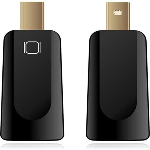 2pcs Mini Displayport to HDMI Cable Mini DP 1.2 Thunderbolt Displayport to HDMI Adapter 1080P