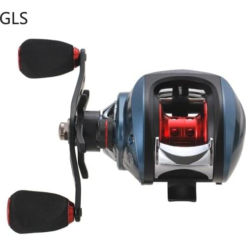 Left Right Hand 7.2:1Gear ratio17+1 Bearings Magnetic Brake Bait Casting Reel High Quality New Baitcasting Reel