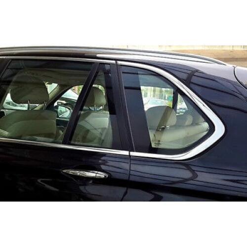 For BMW X5 F15 2014-2017 Exterior Door Window Mouldings 12PCS Steel