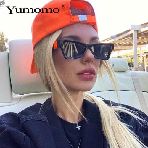 Small Narrow Cat Eye Sunglasses Women Luxury Brand Designer Personlity Fashion Vintage UV400 Butterfly Shape Ladies Eyeglasses