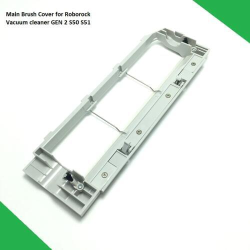 Original Main Brush Roller Brush Cover Housing Case for Xiaomi Roborock S50 S51 Robot Vacuum Cleaner Spare Parts accessories