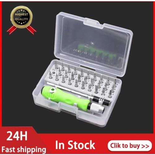 Screwdriver 32 In 1 Precision Magnetic Set Cell Phone Repair Kit Multifunctional Repair Tools Torx Bits Hex Handle Hand Tools