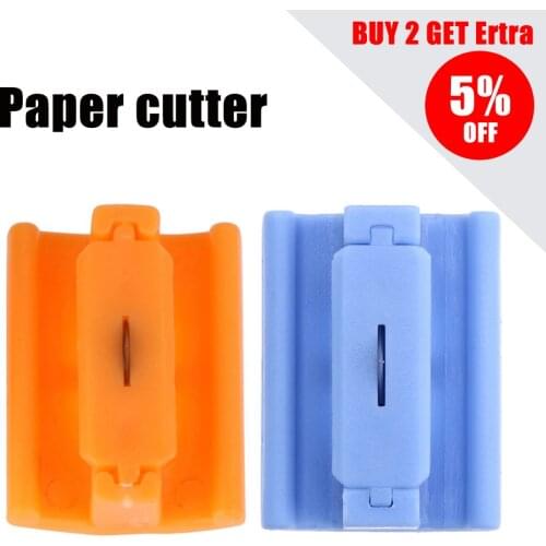 Portable A5 Precision Paper Card Cutting Blade Art Trimmer Photo Cutter Mat Blades Office Kit