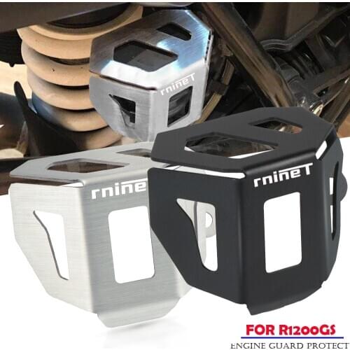 R nineT Motorcycle Accessories Rear Brake Reservoir Cover Protector For BMW R nine T Pure Racer Scrambler Urban G/S 2016-2020