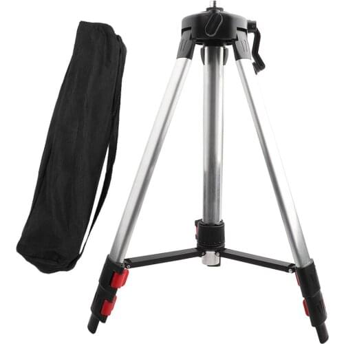 Laser Level Tripod 1.2M Adjustable Height Tripod Stand For Self leveling Tripod Thicken Aluminum high tripod Storage Bag