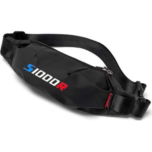 For BMW S1000R LOGO Men Waist Pack Belt Hip Bum Slant back bag Chest Bag Male Motorcycle Riding Antitheft Purse