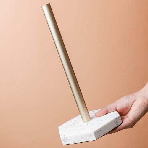 Vertical Roll Paper Holder Hand Towel Tissue Stand Non-slip Rack Dispenser for Kitchen Home Storage