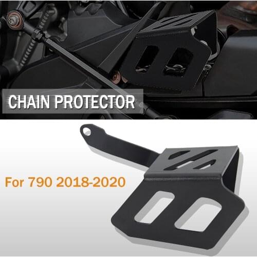 For 790 Adventure R 790 ADV 2018 2019 2020 Motorcycle Accessories Chain Guaud Cover Front Sprocket Guard Protector Cover