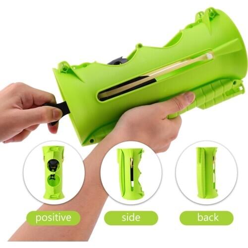 Winter Snowball Gun Funny Summer Outdoor Water Balloons Toy Balloon Bunch Water Balloons Bombs Shooting Toys for Children (Blue)