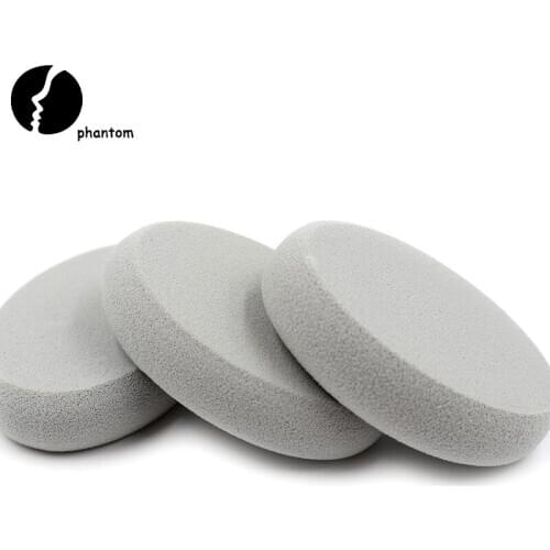 1PC Soft Thick Gray Foundation Makeup Puff Oval Sponge Cosmetic Puff Wet Dry Dual Use Powder Puff BB Cream Makeup Tool Drop Ship
