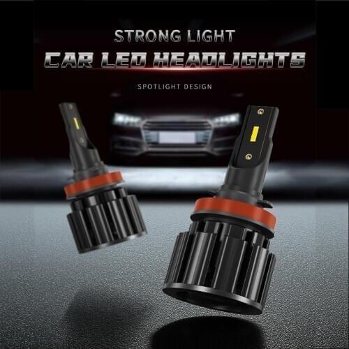 2 Pcs 2020 New Product Super Bright Headlight H4LED H7LED H1 H3 H11 9005 9006 6500K 9~30V IP67 Waterproof Rating Car Accessories