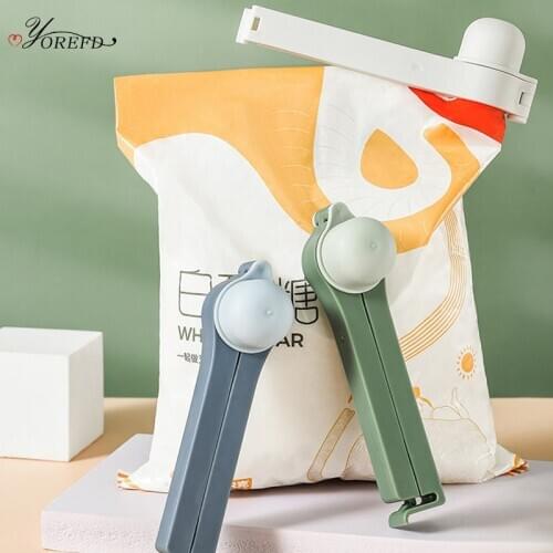 OYOREFD 3pcs/set Multi-function Seal Pour Bag Clips Food Seal Clip Family Snack Milk Powder Plastic Bags Sealing Clip