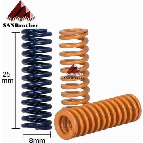 3D Printer Motherboard Compression Springs Light Load for Creality CR-10 10S S4 Ender 3 Heatbed Springs Bottom Connect