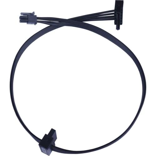 5pcs/lot ATX 4 Pin To 2*Right-Angle 15 Pin SATA Hard Drive HDD Power Supply Adapter Cable for Huawei 2288H V5 2285V2 Server