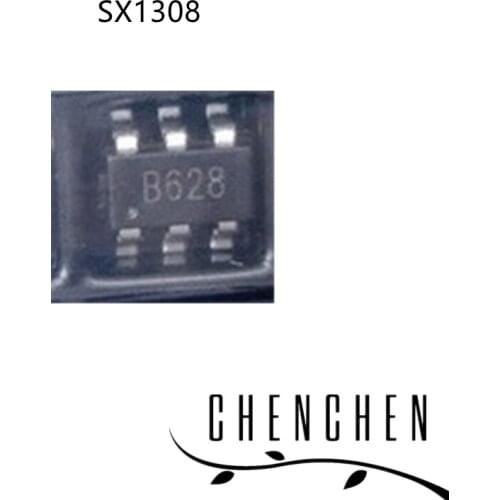 50pcs/lot SX1308 B628 2A SOT23-6 100% New Original