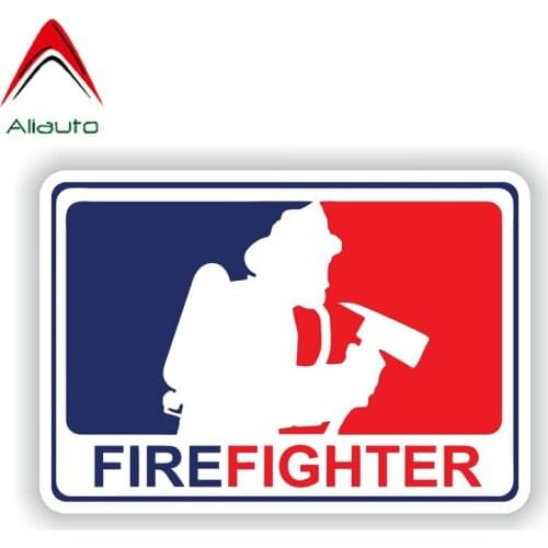 Aliauto Personality Major League Firefighter Decal Automobile Motorcycle Bike Car Sticker Waterproof Accessories PVC,12cm*8cm