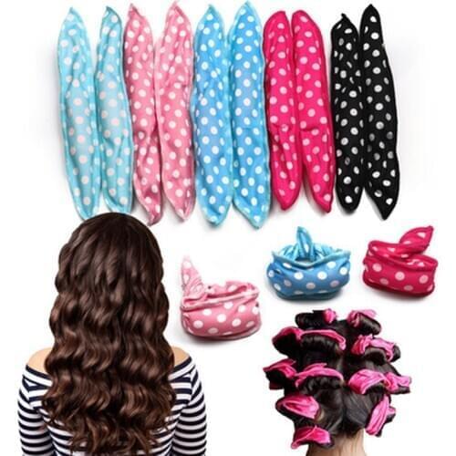 5 Pcs/Lot Hair Curlers Soft Sleep Pillow Hair Rollers Set Best Flexible Foam And Sponge Magic Hair Care DIY Hair Styling Tool