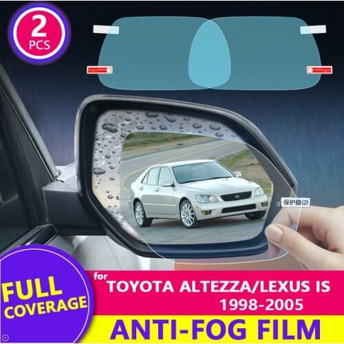 For Toyota Altezza/ Lexus IS200 IS300 1998-2005 Rearview Mirror Film HD Anti-Fog Rainproof Auto Mirror Sticker Car Accessories