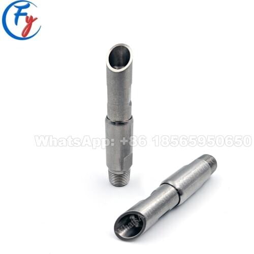 Double jet rubylith core paper edge trimming nozzle, tail cutter nozzle, double edge trim nozzle, web trimming nozzle