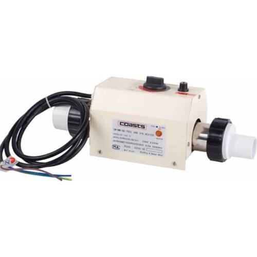 220V 3KW Electric Water Heater Thermostat For Swimming Pool Bathtub SPA Bath For Massage Hot Tub and Jacuzzi