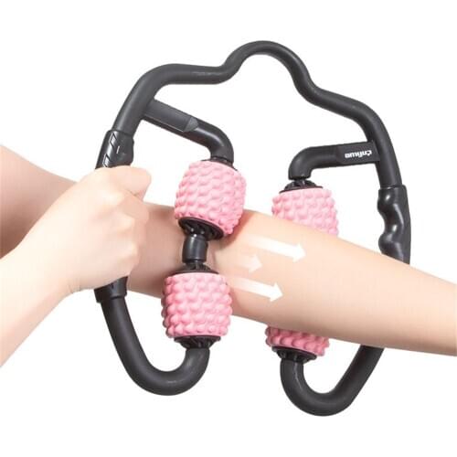 Hot Sale Durable Relaxer Roller Multi-function Multifunction Muscle Relaxer Neck Arm Leg Roller Massager Yoga Fitness Equipment