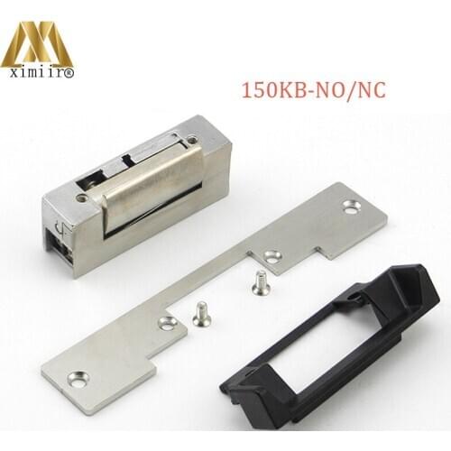 Electric Strike NO Style Power To Open Fail-Secure 150KB Electric Lock Cathode lock For Access Control System DC12V Door Lock
