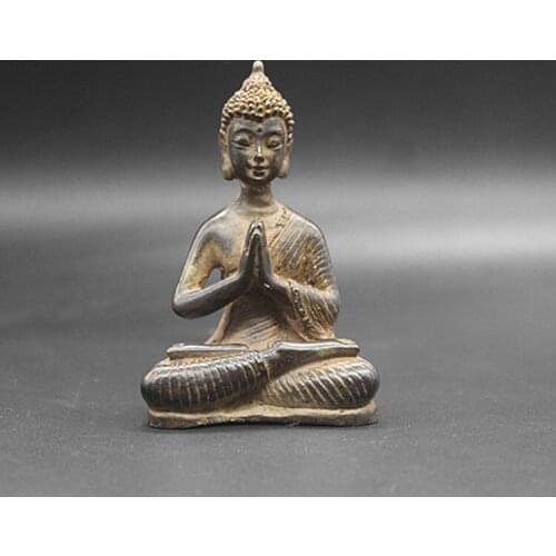 Chinese Tibet Buddha Bronze statue Buddha of Nepal old copper statue