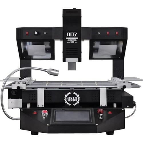 LK-007 Hot Air BGA Rework Station 220V Soldering Welding Machine with Vacuum Suction Pen XBOX-360 Motherboard Repairing System