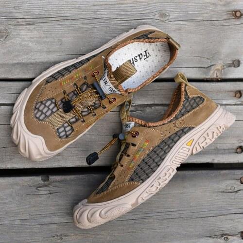 Zandalias Hombre Sandale Homme Ete Sandalle Sandalia Masculina Sandalias Cuero Hombre Male Leather Sandals Outdoor Men