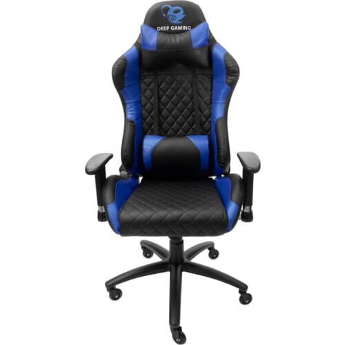 DeepCommand II office Gamer chair: microperforated fabric, silicone wheels, up to 145kg