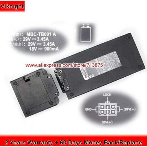 Genuine ADP-100DR B 100W Charger 29V 3.45A AC Adapter for Delta 30002-SA-A731 MBC-TB001A Power Supply