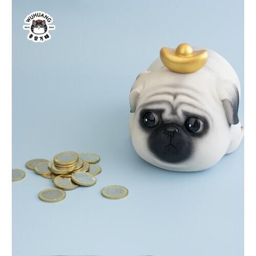 Trendy doll wuhaungwanshui wuhaungbazhahei authentic lucky money new piggy bank cute surrounding ornaments toys