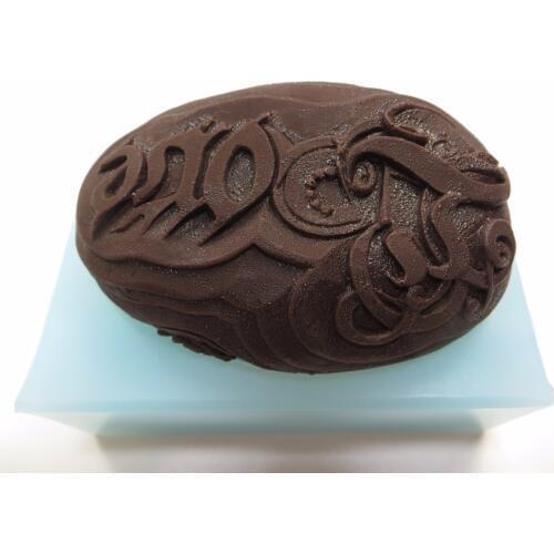 Silicone Mold Oval Flower Embossment Soap Mould Resin Pendant Soap Mould Handmade DIY Soap Candle Aroma Stone QT0042