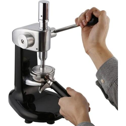 57.5mm Coffee Tamper Handmade Coffee Fixed Pressed Powder Hammer Espresso Maker Cafe Barista Tools Machine Accessories