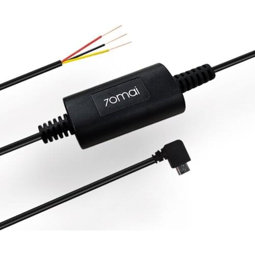 Xiaomi 70mai dashcam smart smart mirror 24-hour parking monitoring line Vehicle mounted wire rod