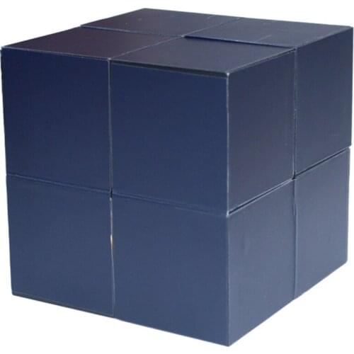 Magic Jewelry Storage Box Valentines Day Two Opening Methods Creative Ring Stainless Steel Proposal Engagement Wedding Gift