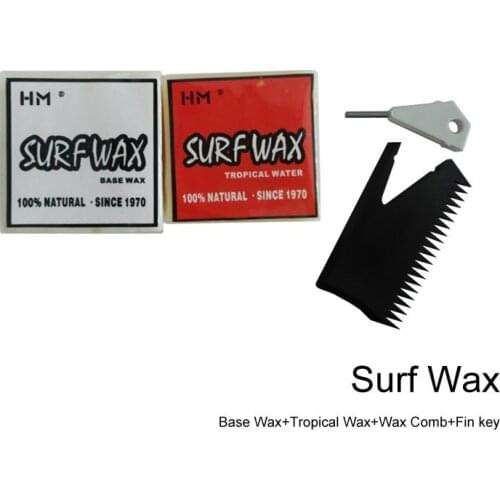 Surf wax Base Wax+Tropical Water Wax Surfboard wax for outdoor surfing sports