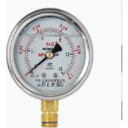 YTN-Series of Seismic Pressure Gauges YTN-60 The Shell of Stainless Steel Range:0-25Mpa