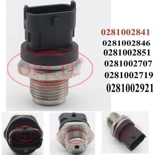 0281002841 0281002846 0281002851 0281002707 0281002719 0281002921 Common Rail Fuel High Pressure Sensor for BOSCH