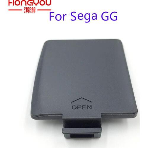 1Pair For Sega Game Gear Battery Cover For GG Left Right Side AA Battery Lid For GG Left and right battery back cover