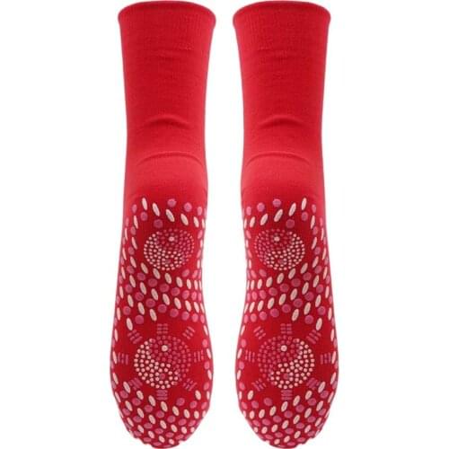 1 Pair Hot Sale Women Tourmaline Self Heating Sports Socks Winter Warm Cold Feet Comfort Stockings High Quality 2021