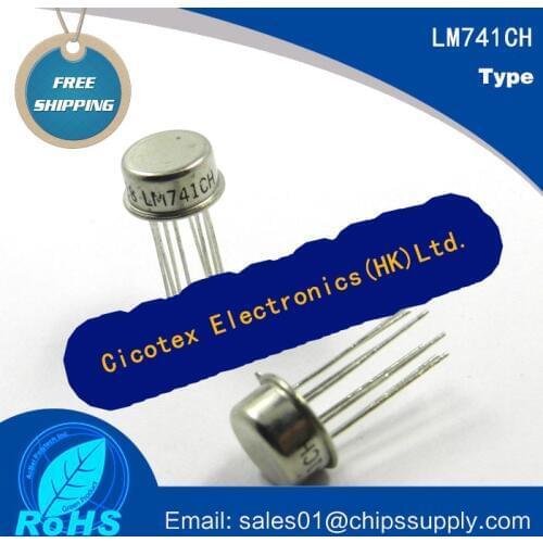 2pcs/lot LM741CH 741 TO99 CAN8 IC OPAMP GP 1.5MHZ TO99-8
